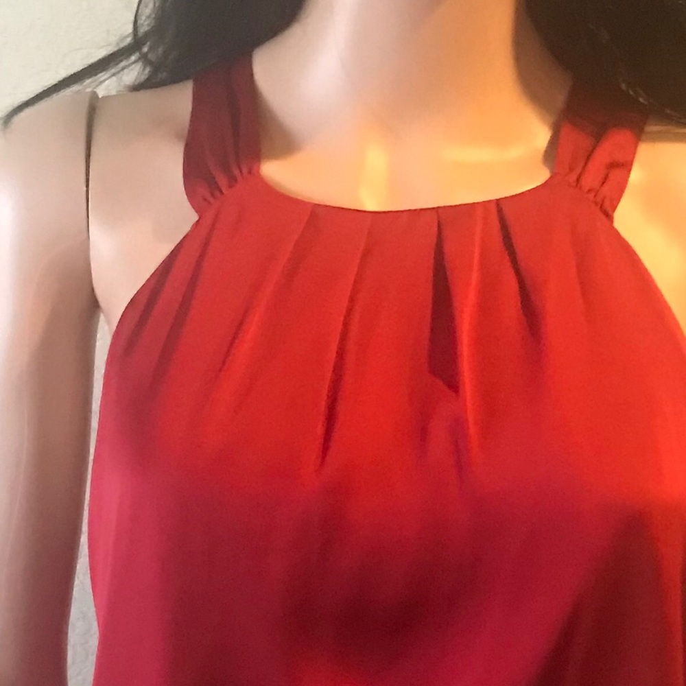 Woman’s Red Blouse